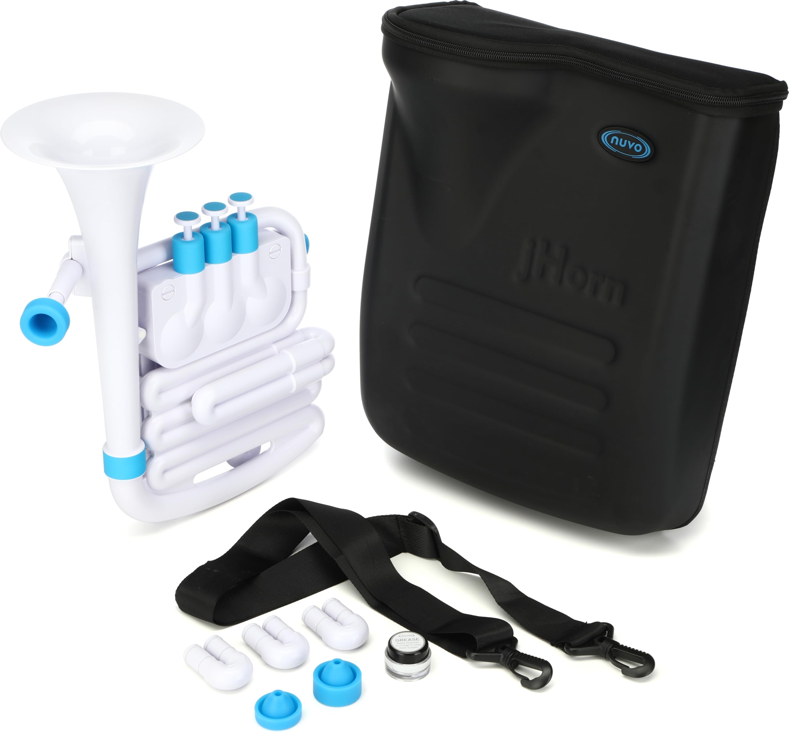NUVO ヌーボ プラスチック製管楽器 Bb調/C調 jHorn Amazon.co.jp: NUVO ヌーボ プラスチック製管楽器 完全防水仕様 Bb調/C